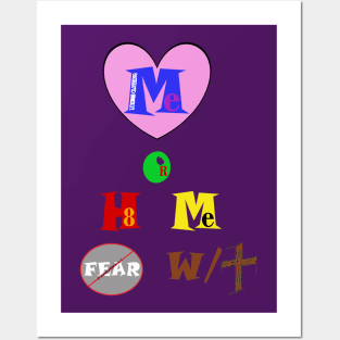 Love Me or Hate Me Posters and Art